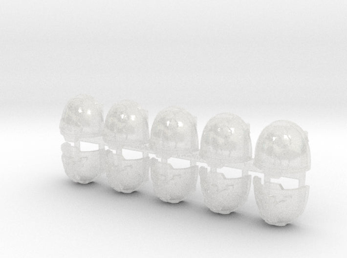 10x Silverbacks - G:13a Right Shoulders 3d printed