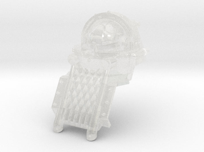 Voidscale: War-Suit Headpiece 3d printed