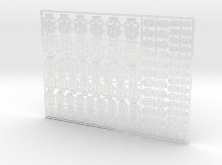 Red Hunters - Flat Vehicle Insignia pack 3d printed