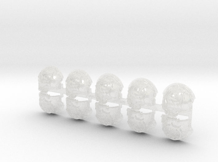 10x World Wreckers - T:4a Chaos Terminator Pads 3d printed