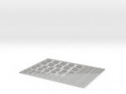 Sorcerer Sun - Flat Vehicle Insignia pack 3d printed