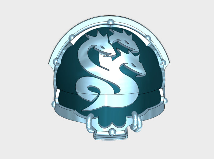 10x Hydra Legion - T:4a Chaos Right Termin. Pad 3d printed