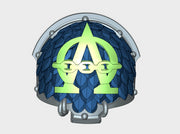 10x Alpha Omega - T:4v Chaos Terminator Pads 3d printed