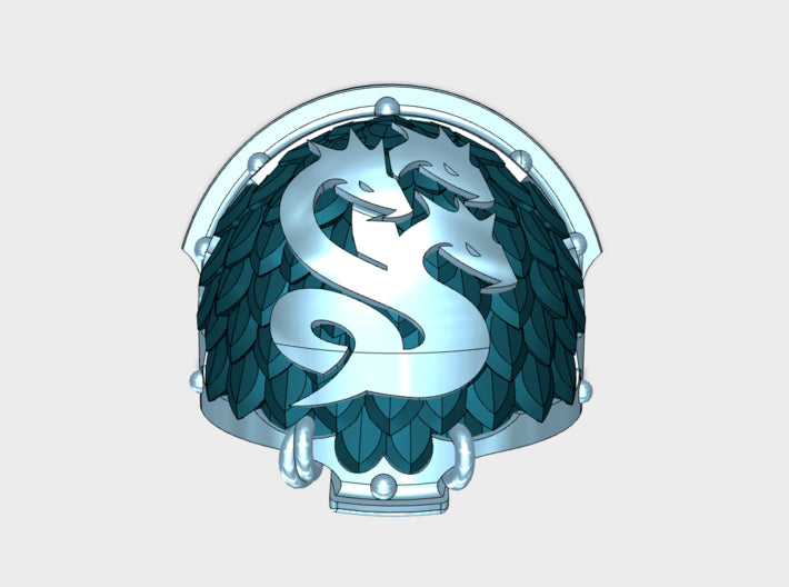 10x Hydra Legion- T:4v Chaos Right Termin. Pad 3d printed