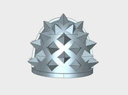 10x Square Spiked - G:4a Shoulder Pads 3d printed