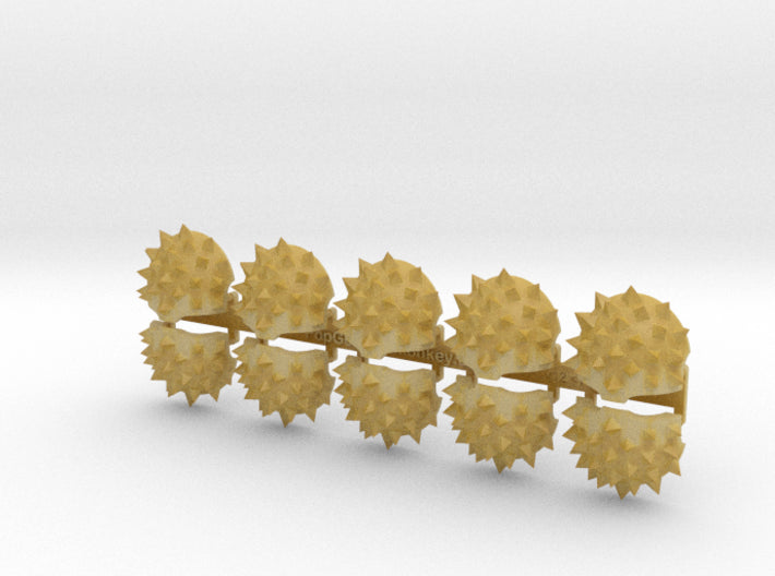 10x Square Spiked - T:1a Terminator Shoulder 3d printed