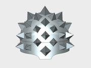 10x Square Spiked - T:1a Terminator Shoulder 3d printed