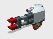 Base - Mortis Dread: Twin Heavy Lasers (Left) 3d printed