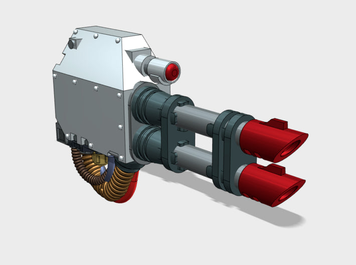 Base - Mortis Dread: Twin Heavy Lasers (Right) 3d printed