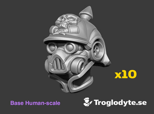Krezrit TrenchTroopers: Human Head Swaps 3d printed