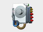 Left - Redemptus Dread: Missile Launcher 3d printed