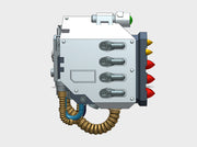 Right - Redemptus Dread: Missile Launcher 3d printed