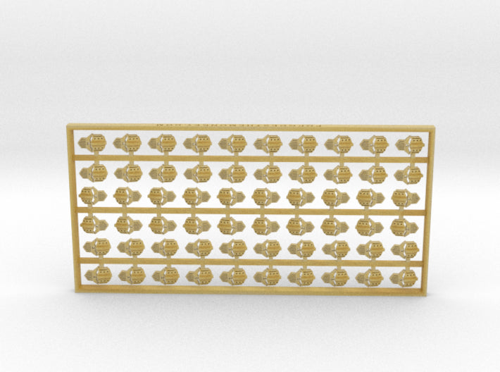 60x Iron Legion : Shoulder Insignia pack 3d printed