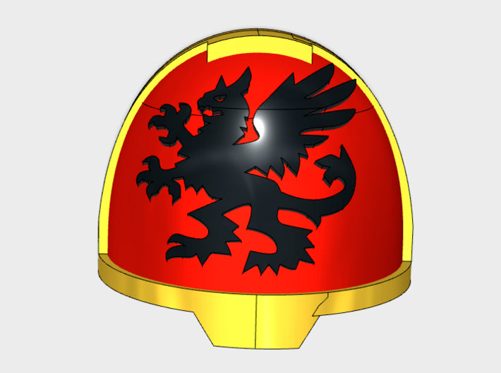 10x Howling Griffon - G:13a Shoulder Pads 3d printed