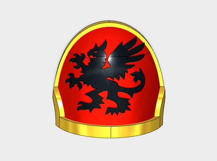10x Howling Griffon - G:10a Left Shoulders 3d printed