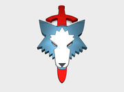 60x Knights of the Allfather - Shoulder Insignias 3d printed