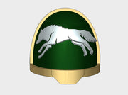 10x Wolf Chase - G:11a Shoulder Pads 3d printed