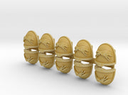 10x Wolf Chase - G:11a Right Shoulders 3d printed