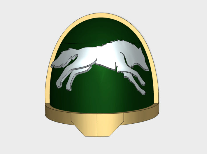 10x Wolf Chase - G:11a Right Shoulders 3d printed