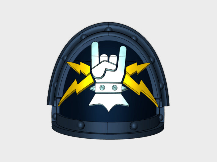 10x Holy Divers - G:3a Shoulder Pads 3d printed