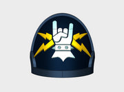 10x Holy Divers - G:10a Left Shoulders 3d printed