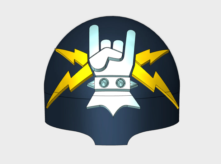 10x Holy Divers - T:1a Terminator Shoulders 3d printed