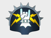 10x Holy Divers - T:1k Spiked Terminator Pads 3d printed