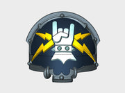 10x Holy Divers - T:4a Chaos Terminator Pads 3d printed