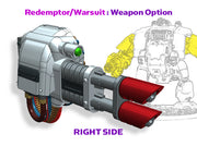 Right - Atlas Redemptor: Twin Heavy Lasers 3d printed