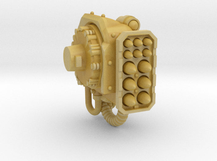 Left - Atlas Redemptor: V1 Missile Launcher 3d printed