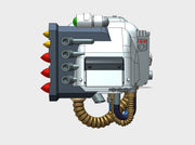 Left - Atlas Redemptor: V1 Missile Launcher 3d printed