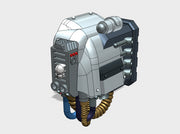 Right - Atlas Redemptor: V1 Missile Launcher 3d printed