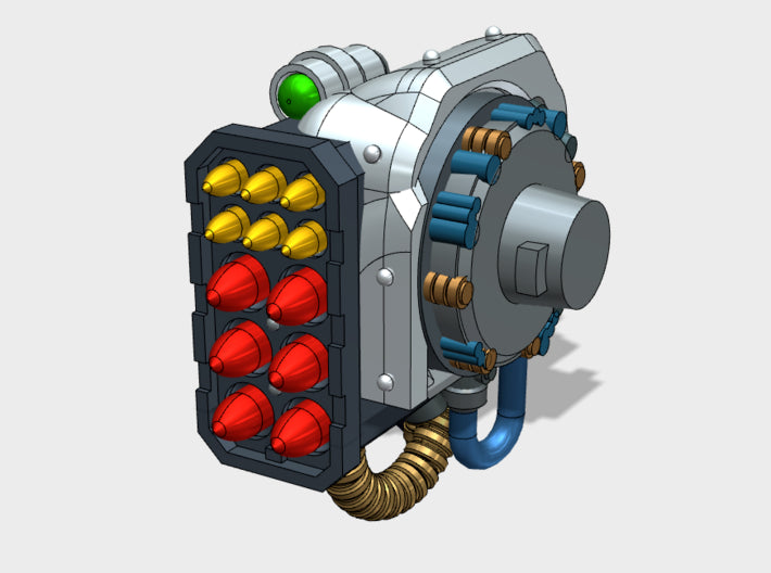 Right - Atlas Redemptor: V1 Missile Launcher 3d printed