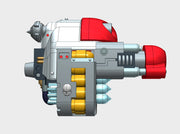 Right - Atlas Redemptor: V2 MissileLauncher 3d printed