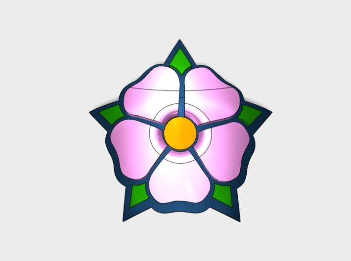 60x Primrose - Shoulder Insignia pack 3d printed