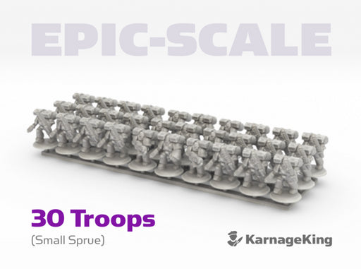 Epic-Scale : G7 Assault Squads (Flame) 3d printed