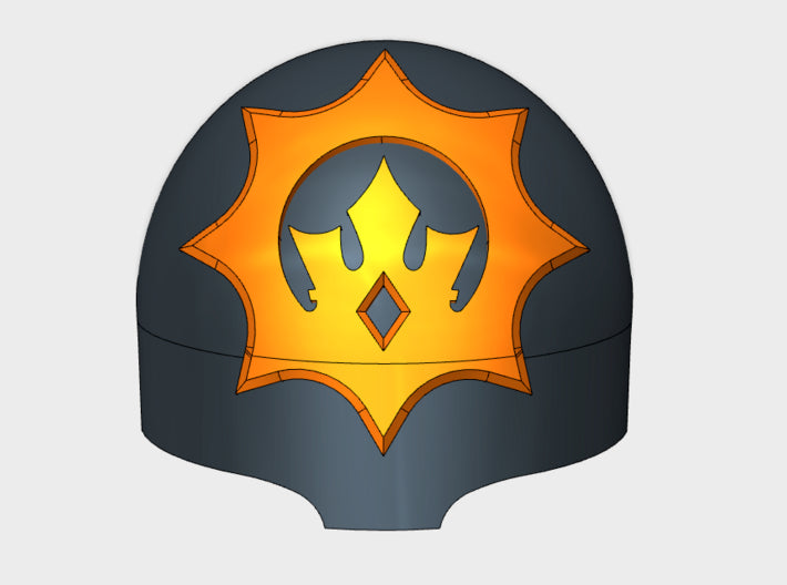 10x Sun Kings - T:1a Terminator Shoulders 3d printed