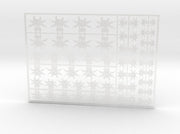 Holy Divers - Flat Vehicle Insignia pack 3d printed