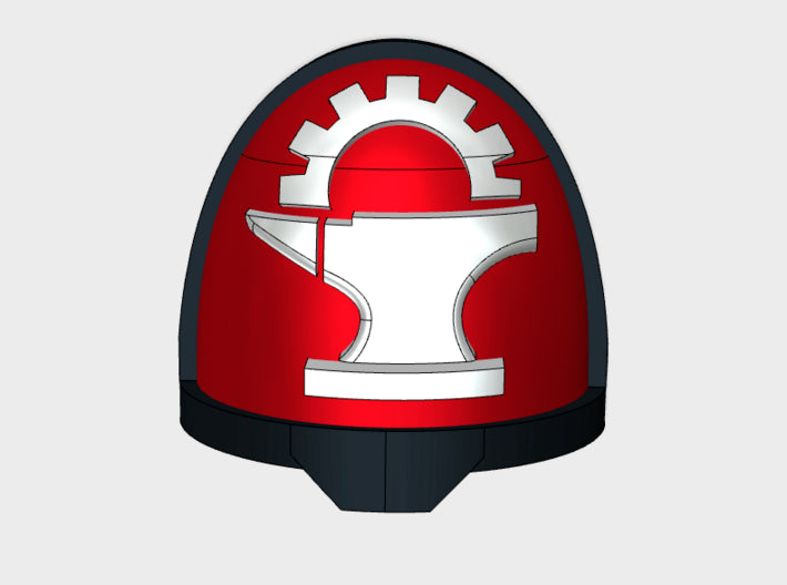 10x Iron Breakers Tech - G:11a Shoulder Pads 3d printed