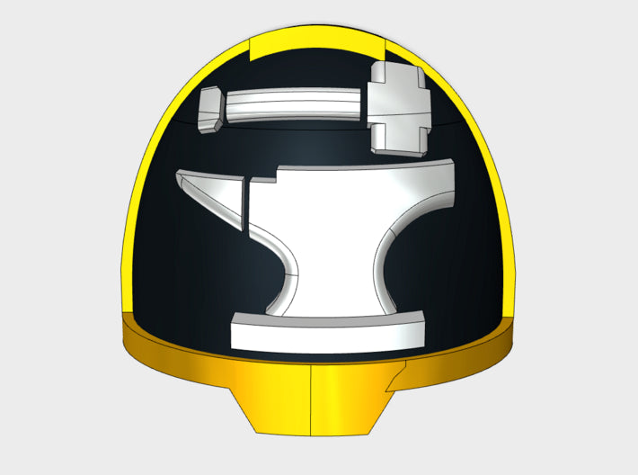 10x Iron Breakers - G:13a Shoulder Pads 3d printed