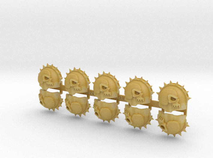 10x Relictors- T:1k Right Terminator Shoulders 3d printed