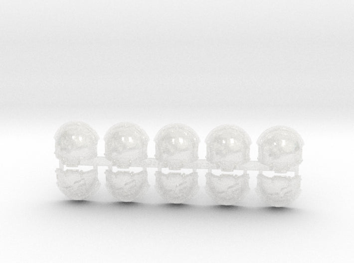 10x Side Skull - T:4a Chaos Terminator Pads 3d printed