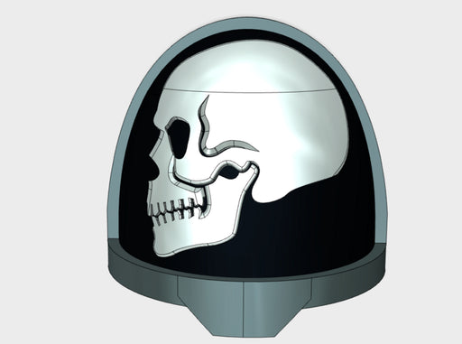 10x Side Skull - G:11a Shoulder Pads 3d printed