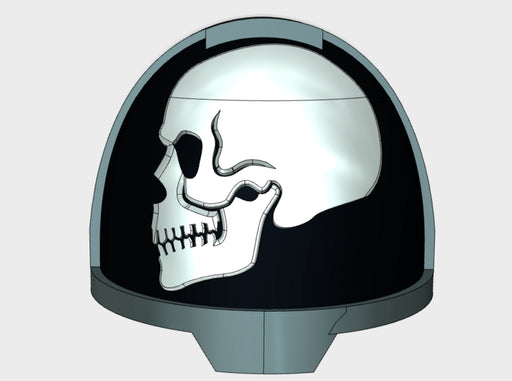 10x Side Skull - G:13a Shoulder Pads 3d printed