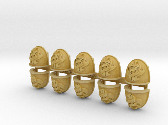 10x Ember Keepers - G:4a Shoulder Pads 3d printed