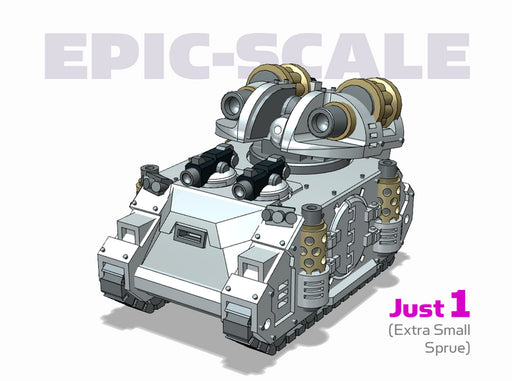 Epic-Scale : Mk2 Scorpio Rocket Launcher 3d printed