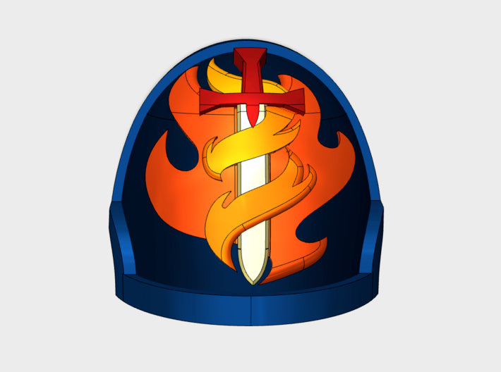 10x Ember Keepers - G:10a Left Shoulders 3d printed