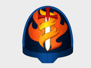 10x Ember Keepers - G:11a Shoulder Pads 3d printed