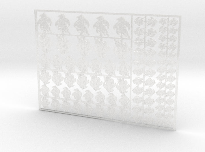 Ember Keepers - Flat Vehicle Insignia pack 3d printed