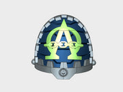 10x Alpha Omega- G:11ct Tech Pauldron Sets 3d printed